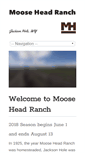 Mobile Screenshot of mooseheadranch.com